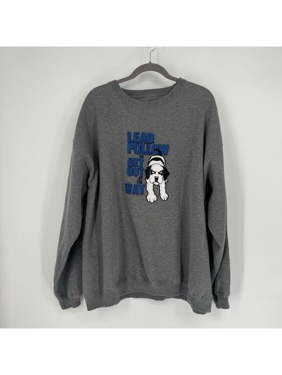 Big Dogs Other - Vintage 90s Y2k Big Dogs sweatshirt mens 2x gray pullover crewneck cotton casual